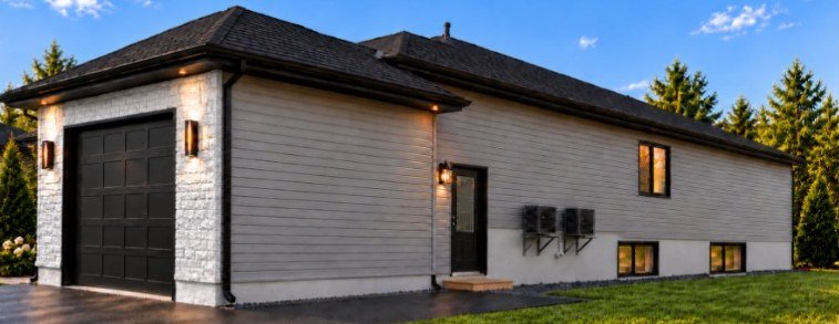 Legal Duplex, Side access view